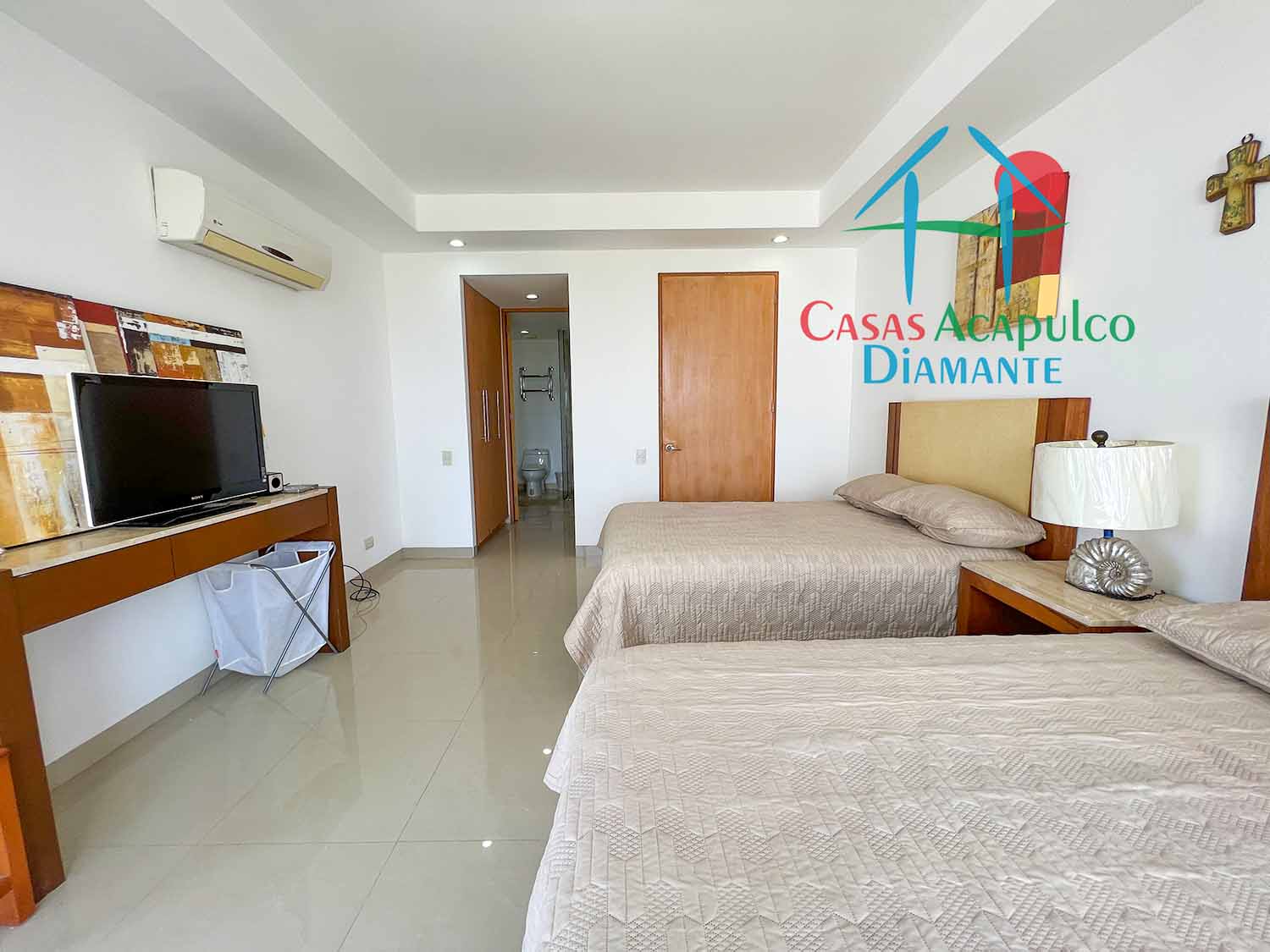 Solar Villas Resort 3 201 - Recámara uno 5